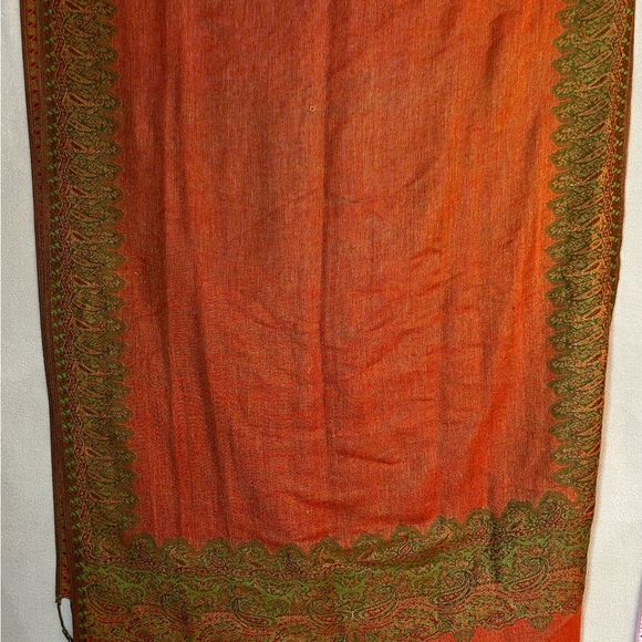 Pashmina Silk Blend Scarf - Picture 6 of 8